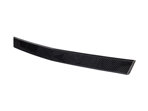 2009-15 CADILLAC CTS-V V2 SEDAN | CARBON FIBER REAR TRUNK DECKLID APPLIQUÉ INSERT-FOR MODELS EQUIPPED WITH SINGLE LENS CAMERA